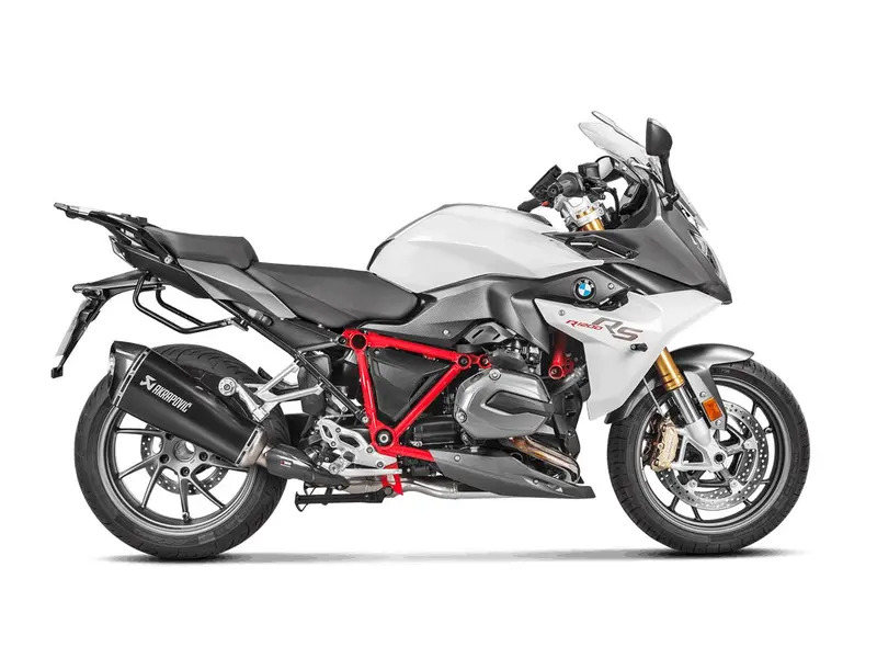 Bmw R1200r - (2015-2019) Akrapovic Titanium Silencer Slip-On Kit - Road Legal 2