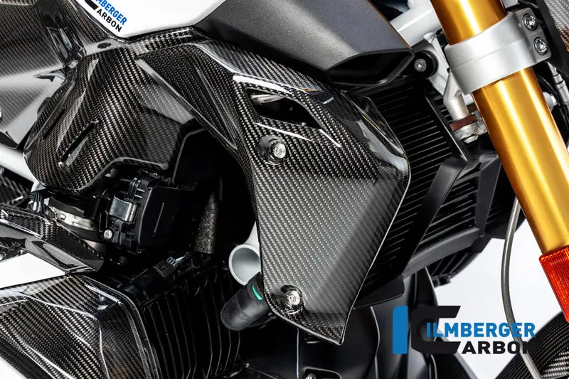 Bmw R1250r (2019-2025) Ilmberger Carbon Watercooler Cover Right Side 1
