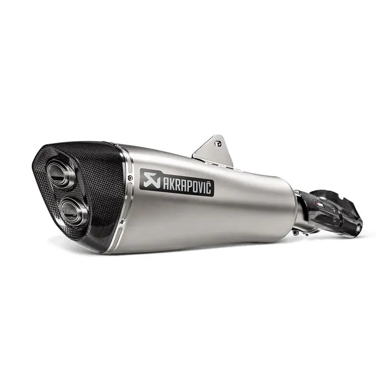 Bmw R1250rt - (2019-2024) Akrapovic Titanium Silencer Slip-On Kit - Road Legal 1