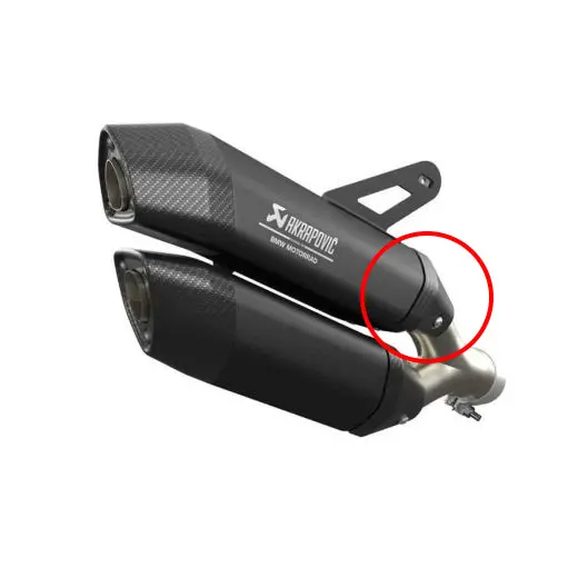 Bmw R1300gs - (2023-2026) Akrapovic Bmw First Fit Exhaust Replacement Upper Carbon Heatshield 2
