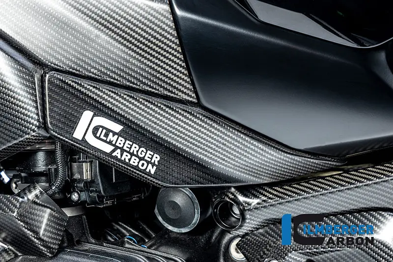 Bmw R1300gs (2023-2026) Ilmberger Carbon Lower Tank Cover (Left Hand Matt) 1