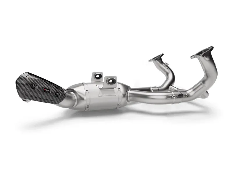 Bmw R1300r - (2025-2026) Akrapovic Titanium Decat Header Set 2