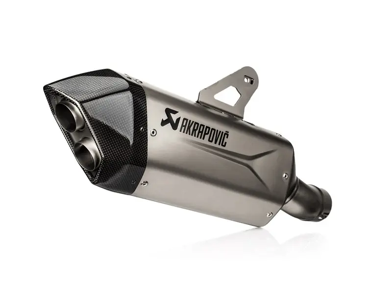 Bmw R1300rs - (2025-2026) Akrapovic Titanium Silencer Slip-On Kit - Road Legal 1