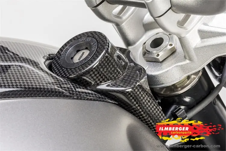 Bmw Rninet Racer (1200Cc) (2017-2019) Ilmberger Carbon Ignition Switch Cover 1