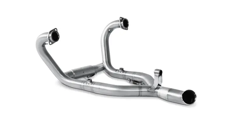 Bmw Rninet Urban Gs (1200Cc) - (2021-2023) Akrapovic Complete Titanium Header Set Eliminates Cat Converter 1