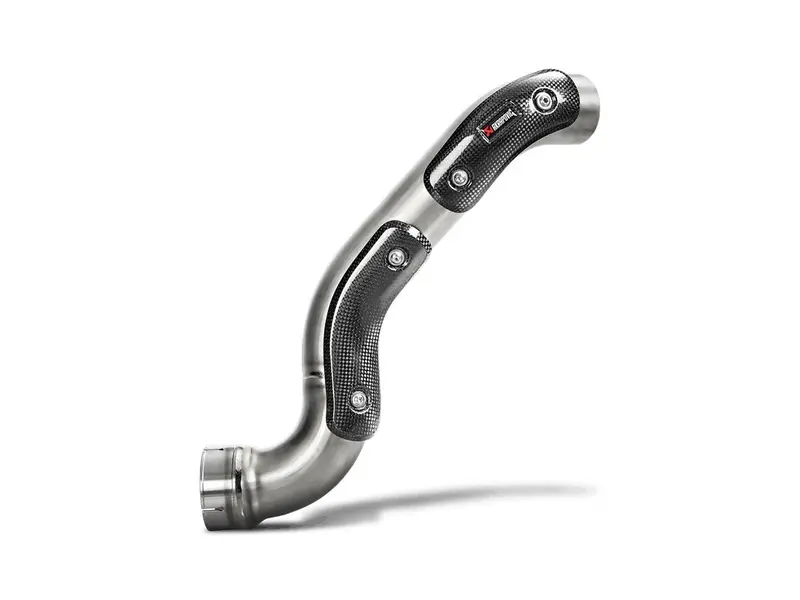 Bmw Rninet Urban Gs (1200Cc) - (2021-2023) Akrapovic High Level Titanium Link Pipe - Includes Carbon Heat Shields 1