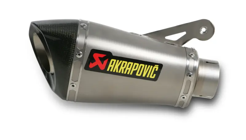 Bmw S1000r Naked - (2014-2016) Akrapovic Titanium Silencer Slip-On Kit (With Carbon Heat Shield) - Conical - Road Legal 1