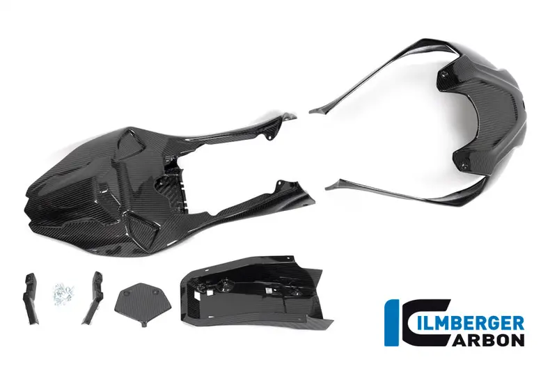 Bmw S1000rr (2019-2022) Ilmberger Gloss Carbon Monoposto Rear Fairing (Includes Tank Cover) 1