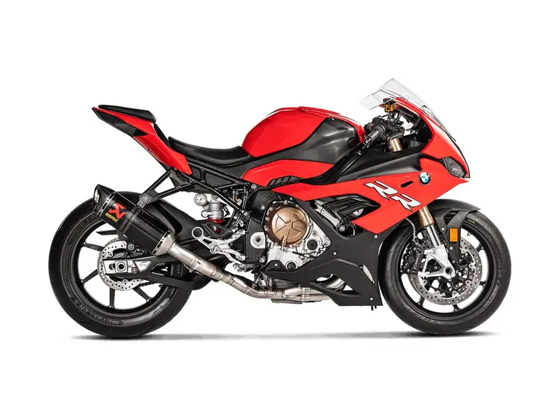 Bmw S1000rr - (2019-2026) Akrapovic Full System (Carbon Silencer & Stainless Headers) - Race 1
