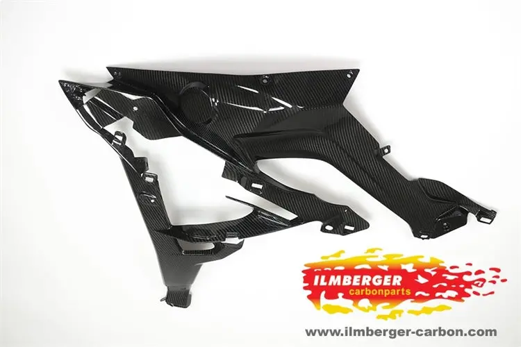 Bmw S1000xr (2015-2019) Ilmberger Carbon Radiator Cover Incl Batch Holder (Left Side) 1