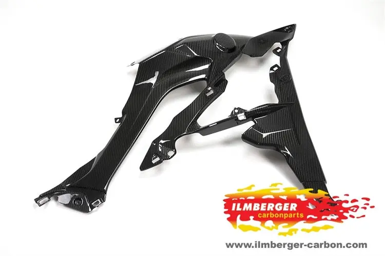 Bmw S1000xr (2015-2019) Ilmberger Carbon Radiator Cover Incl Batch Holder (Right Side) 1
