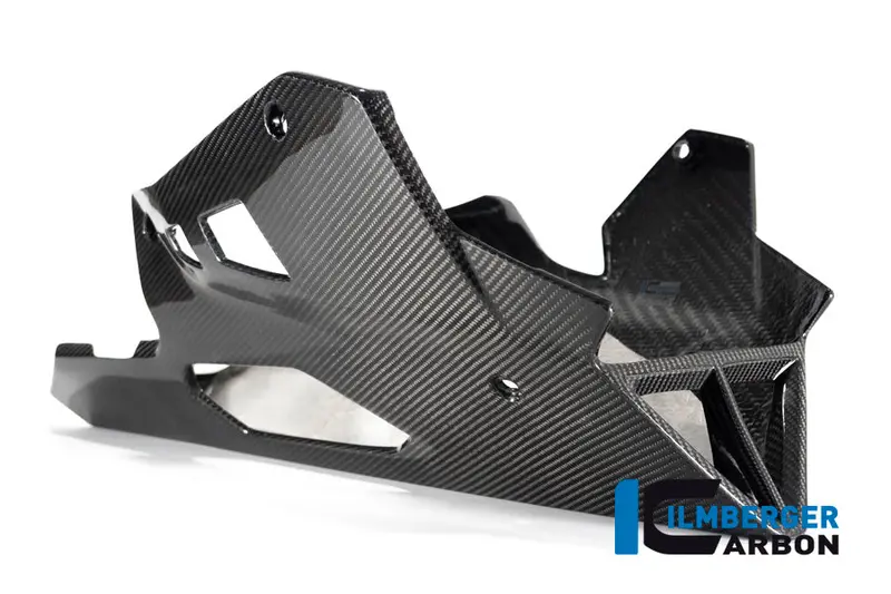 Bmw S1000xr (2020-2023) Ilmberger Gloss Carbon Bellypan Long Version - Compatible With Centerstand 1