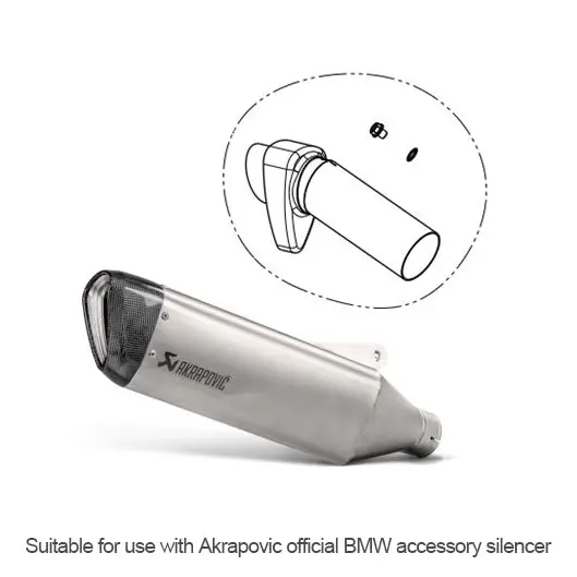 Bmw S1000xr - (2020-2025) Akrapovic Baffle Insert (For Use With Bmw First Fit Accessory Slip-On Silencer) 2