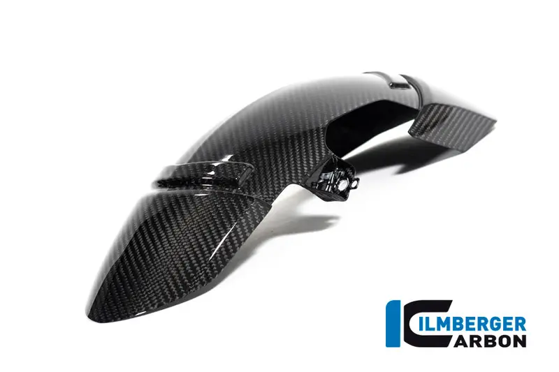 Bmw S1000xr (2024-2026) Ilmberger Gloss Carbon Front Mudguard - For Painted Plastic Fender 1