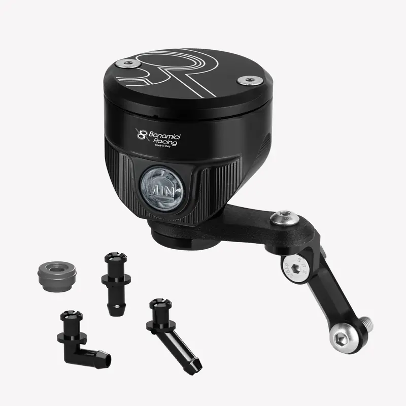 Bonamici Racing - Aluminum 8Ml Rear Brake Fluid Reservoirs - Black 1
