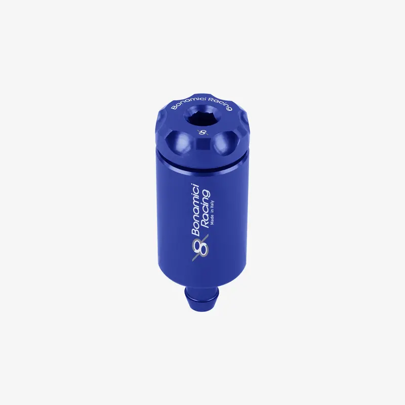 Bonamici Racing - Aluminum 8Ml Rear Brake Fluid Reservoirs - Blue 1