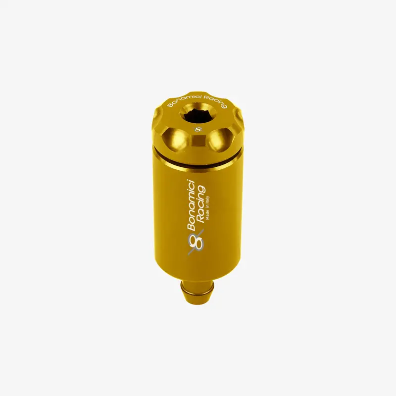 Bonamici Racing - Aluminum 8Ml Rear Brake Fluid Reservoirs - Gold 1