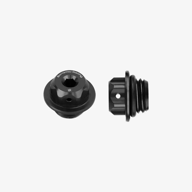 Bonamici Racing - Aluminum Oil Cap M20x2,5 - Black 1