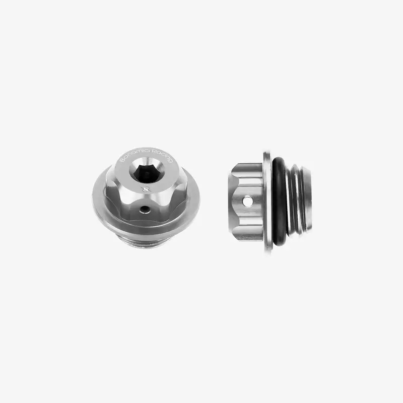 Bonamici Racing - Aluminum Oil Cap M20x2,5 - Silver 1