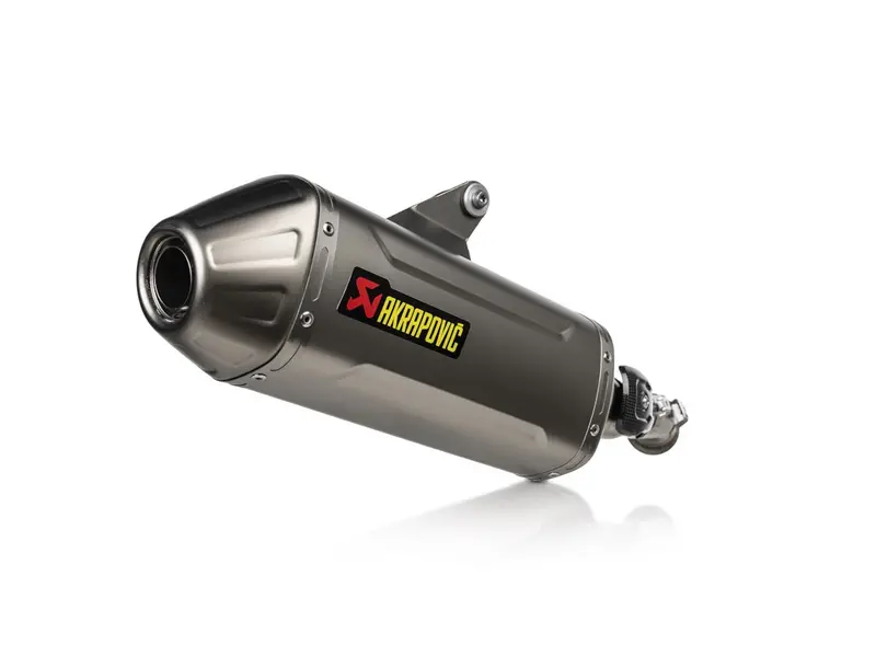 Cf Moto 800 Mt-X - (2025-2026) Akrapovic Titanium Silencer Slip-On Kit (Includes Carbon Heat Shield) - Road Legal 1