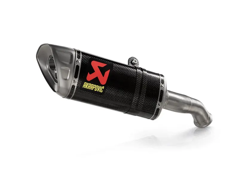 Cf Moto 800 Nk Sport - (2023-2024) Akrapovic Road Legal Carbon Silencer Road Slip-On Kit - Road Legal 1