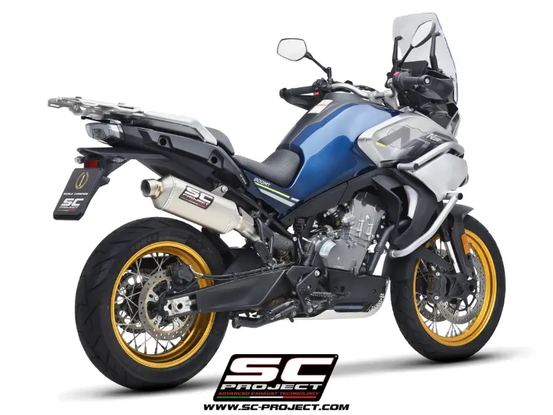 Cfmoto 800Mt - 2025 – Sc-Project Rally Raid Titanium Exhaust 1