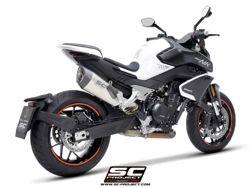 Cfmoto 800Nk - 2023 - 2025 – Sc-Project Sc1-R Titanium Exhaust 1