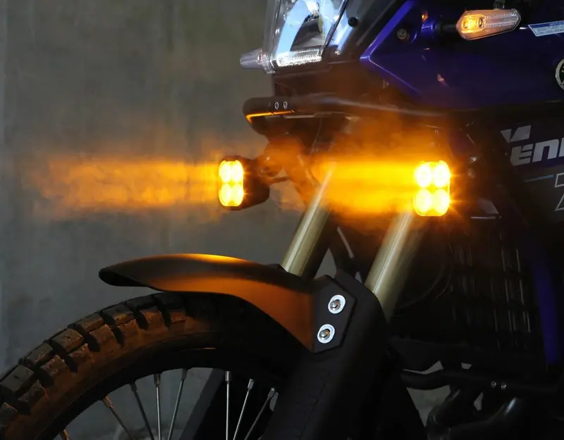 Denali Dl-4 Driving Light W/ Datadim Technology, 4-Led, Elliptical Hybrid Beam 1