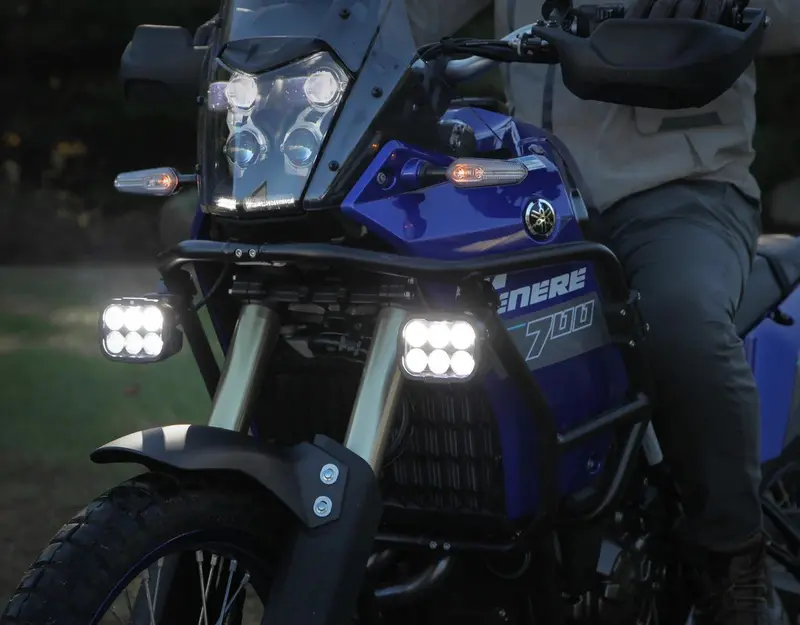 Denali Dl-6 Driving Light W/ Datadim Technology, 6-Led, Elliptical Hybrid Beam 1