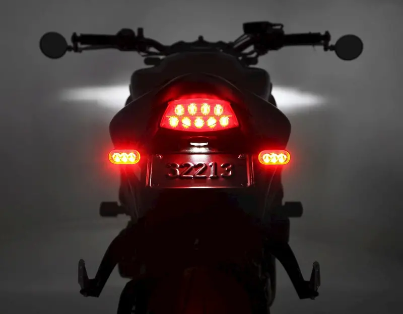 Denali T3 Rear Switchback Led M8 Turn Signals 1