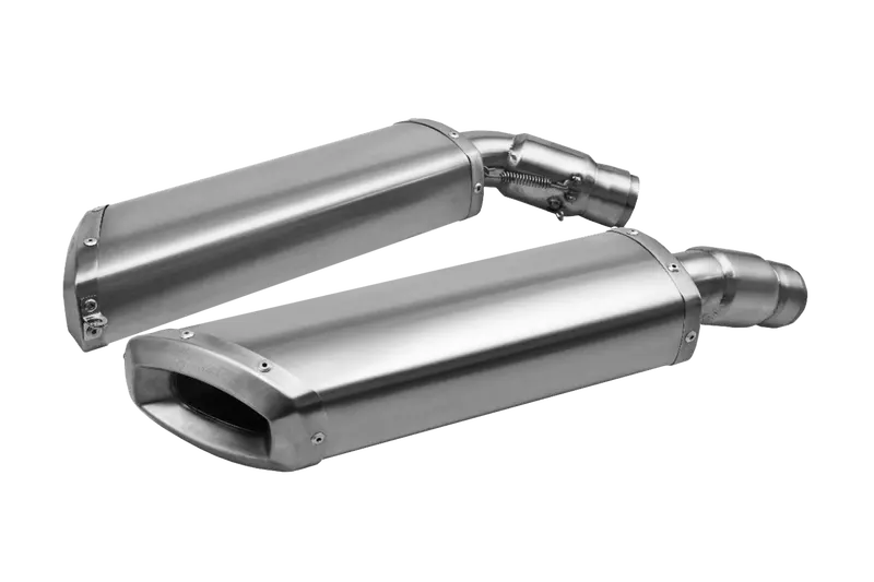 Ducati 848 / 848 Evo / 1098 /1098 R/ 1098S / 1198 (08-10) — Slip On - Link Pipes With Catalysts 1