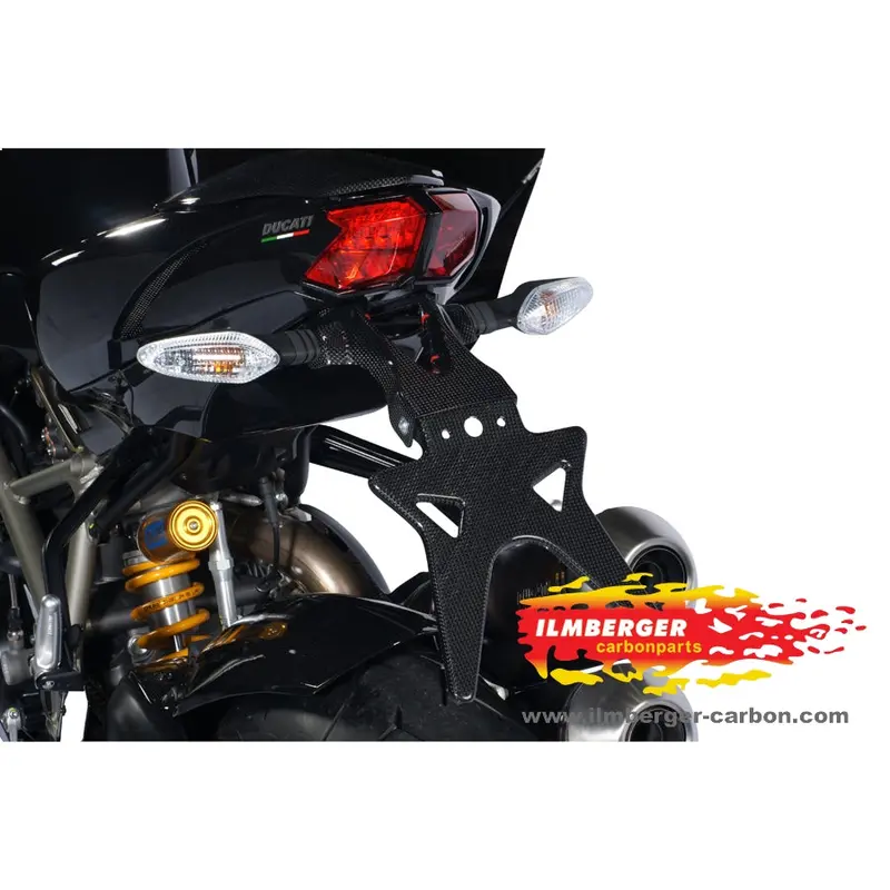 Ducati 848 Streetfighter (2012-2015) Ilmberger Carbon Number Plate Holder 1