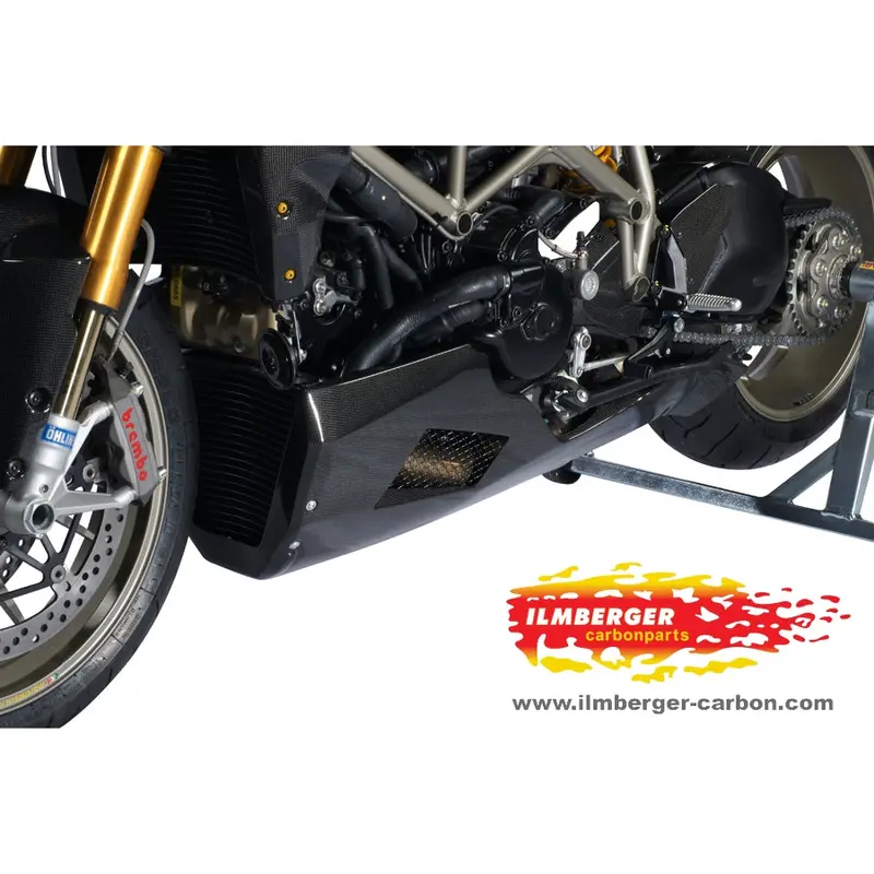 Ducati 848 Streetfighter Evo Corse (2012-2015) Ilmberger Carbon Bellypan 1