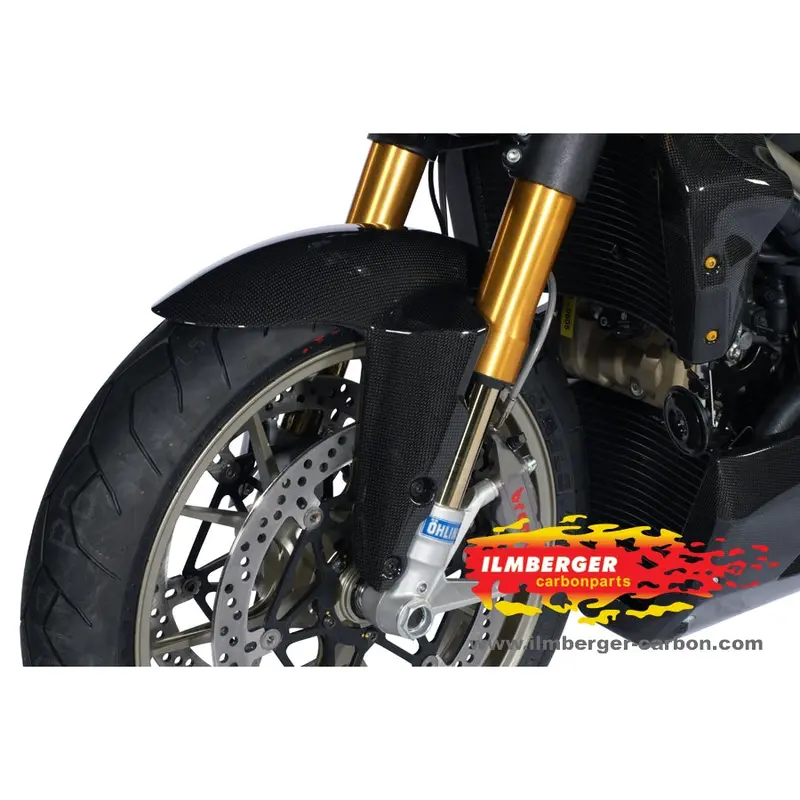 Ducati 848 Streetfighter Evo Corse (2012-2015) Ilmberger Carbon Front Mudguard 1