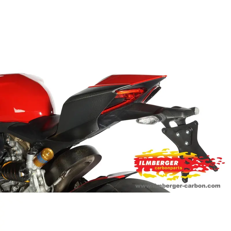 Ducati 899 Panigale (2014-2016) Ilmberger Carbon Seat Street Left Side - Satin Finish 1