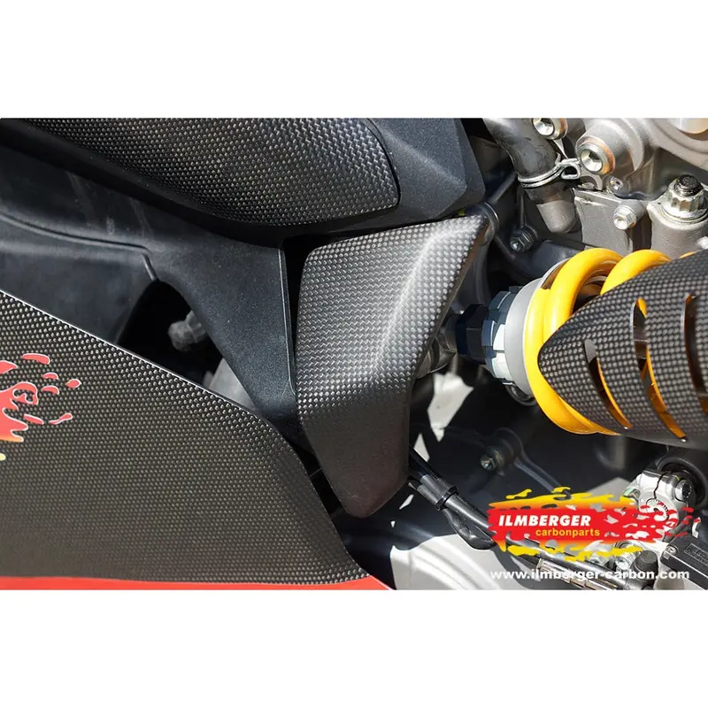 Ducati 899 Panigale (2014-2016) Ilmberger Carbon Sidefairing Inlay Left Side - Satin Finish 1