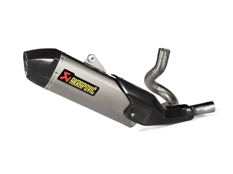 Ducati Desertx - (2022-2024) Akrapovic Stainless De-Cat Link Pipe (To Be Fitted With S-D9so19-Hjat Slip-On Kit) 2