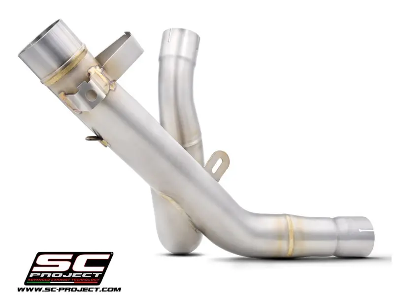 Ducati Desertx - 2022 - 2025 – Sc-Project De-Cat Link Pipe Stainless Steel, Compatible With Specific Sc-Project Range 1
