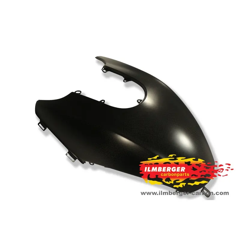 Ducati Diavel 1200 (2011-2019) Ilmberger Carbon Tank Cover - (Matt Finish) 1