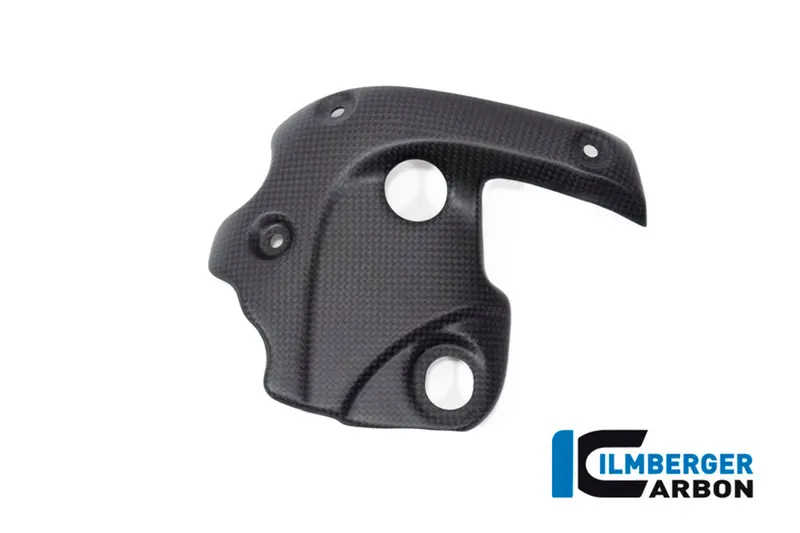 Ducati Diavel 1260 (2019-2022) Ilmberger Carbon Exhaust Protector On The Manifold - Matt Finish 1