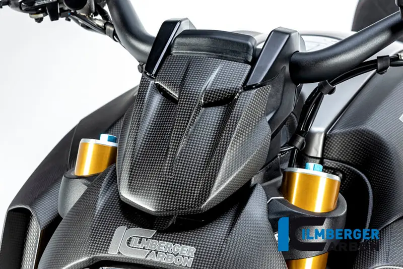 Ducati Diavel 1260 (2019-2022) Ilmberger Carbon Instrument Cover - Matt Finish 1