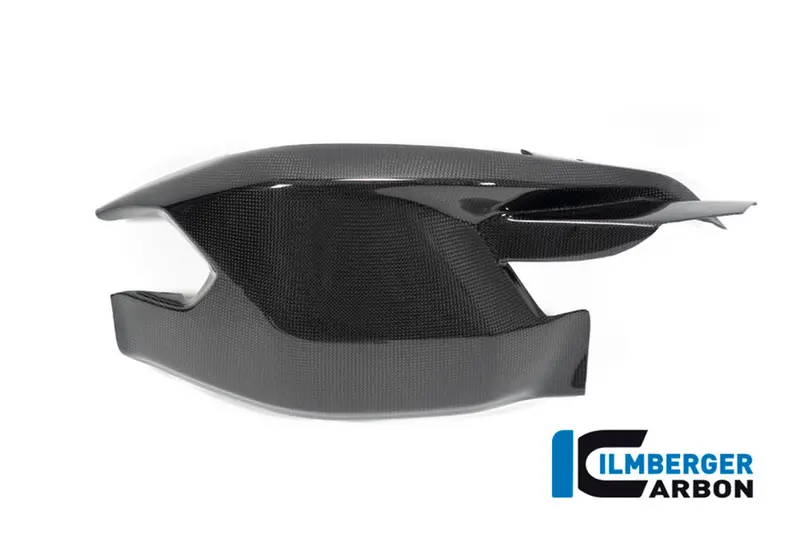 Ducati Diavel 1260 (2019-2022) Ilmberger Carbon Swingarm Cover With Upper Chain Guard - Gloss Finish 1