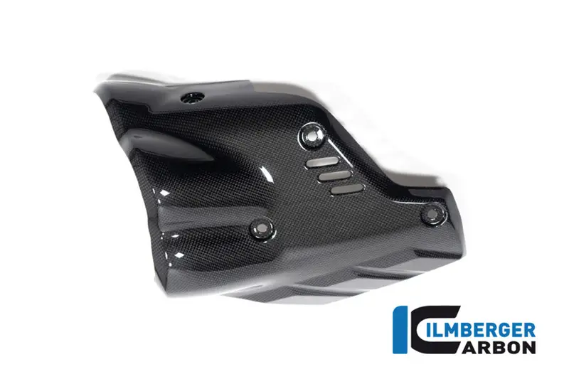Ducati Diavel V4 / Rs (2023-2026) Ilmberger Carbon Exhaust Protector (Gloss Finish) 1