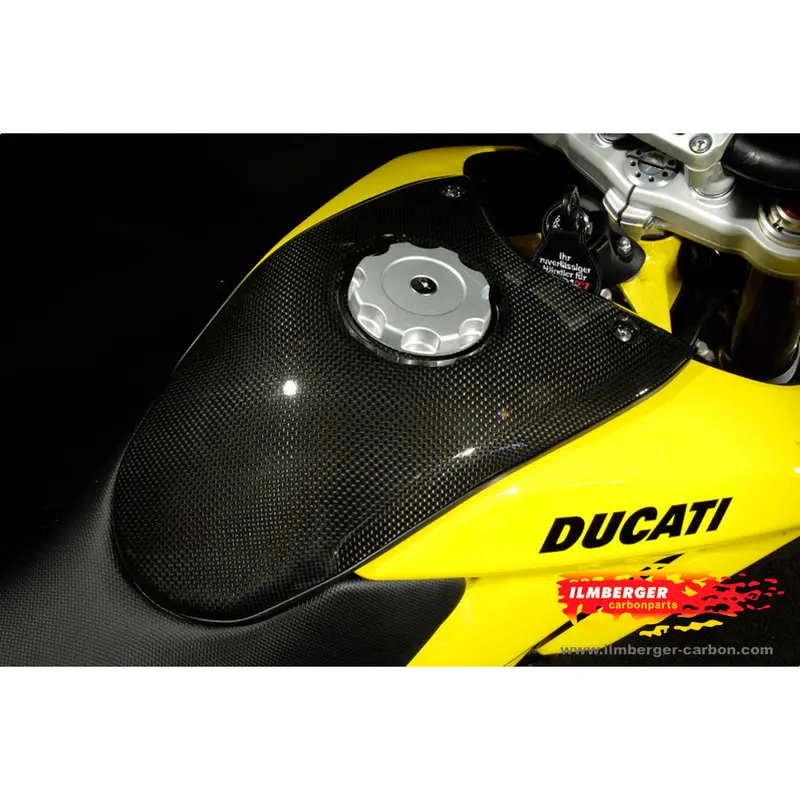 Ducati Hypermotard 1100 (2007-2012) Ilmberger Carbon Tank Centre Panel 1