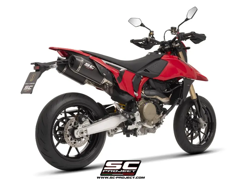Ducati Hypermotard 698 Mono - Rve - 2024-2025 – Sc-Project Dual Undertail Sc1-S Carbon Fibre 1