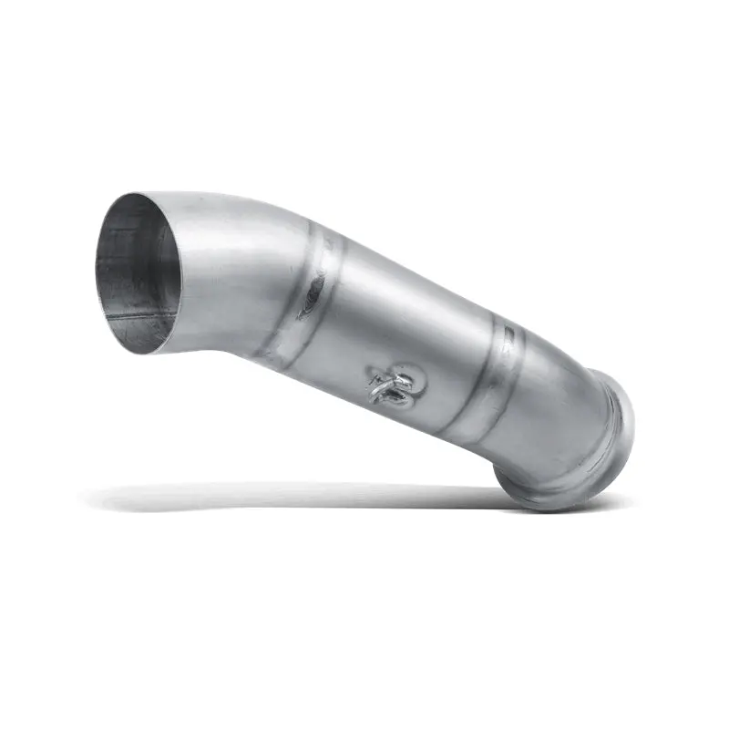 Ducati Hypermotard 821 - (2013-2015) Akrapovic Titanium Link Pipe Without Cat Conv. (To Be Fitted With S-D8so1 Slip-On Kit) 1