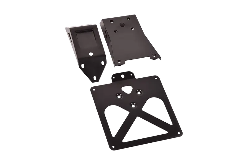 Ducati Hypermotard 821 - 2013 - 2015 - Stainless Steel Numberplate Holder For High Mounting Kit 1