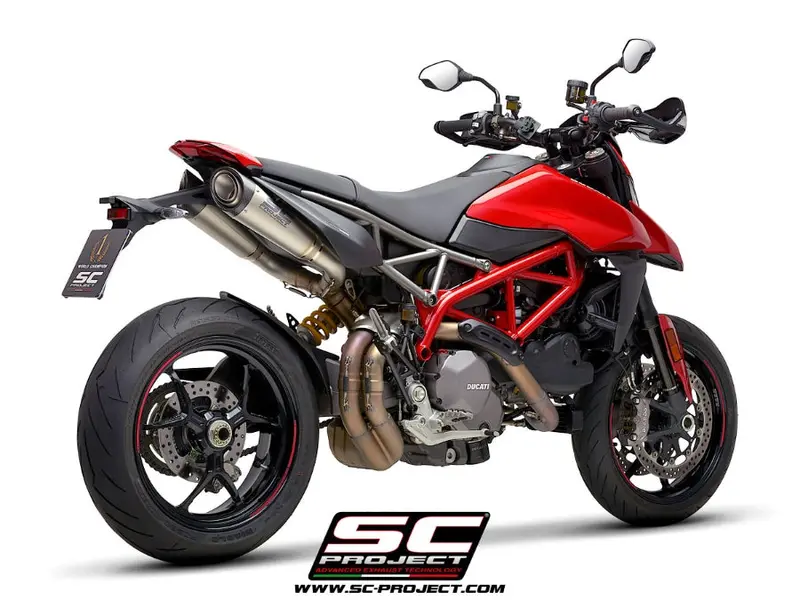 Ducati Hypermotard 950 - Rve - Sp - 2019 - 2021 – Sc-Project Pair Of S1 Titanium Exhaust 1