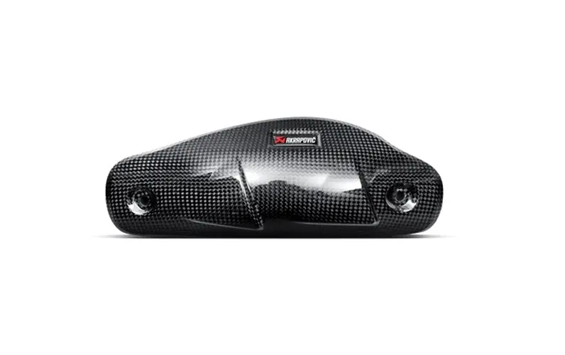 Ducati Hyperstrada 821 - (2013-2015) Akrapovic Carbon Heat Shield To Replace Oem Heat Shield On Header 1