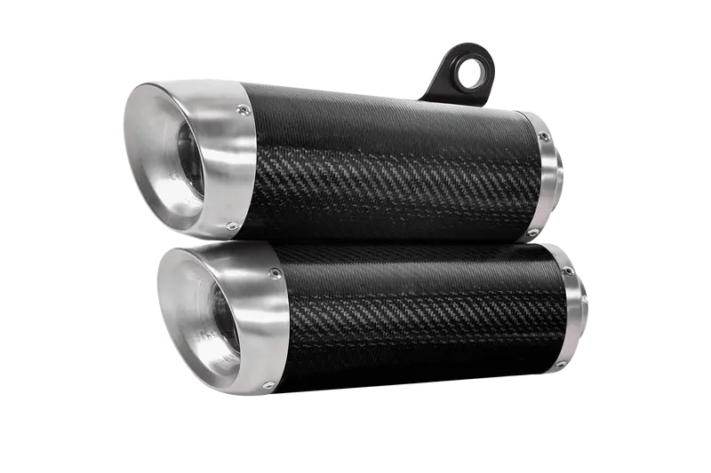 Ducati Monster 1100 Evo (11-13) — 2 Evo Silencer - Spark Manifold Fitment Only 1